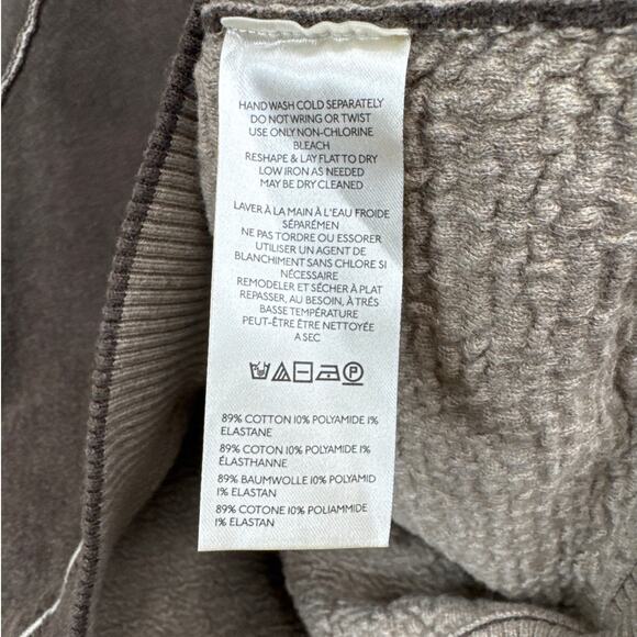 Free People We The Free Midnight Brown Pullover Sweatshirt Women's Size Small - Picture 5 of 5